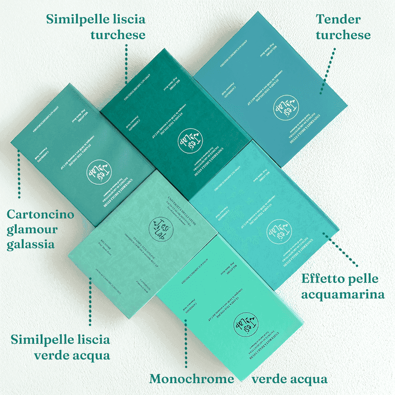 Copertina tesi verde acqua